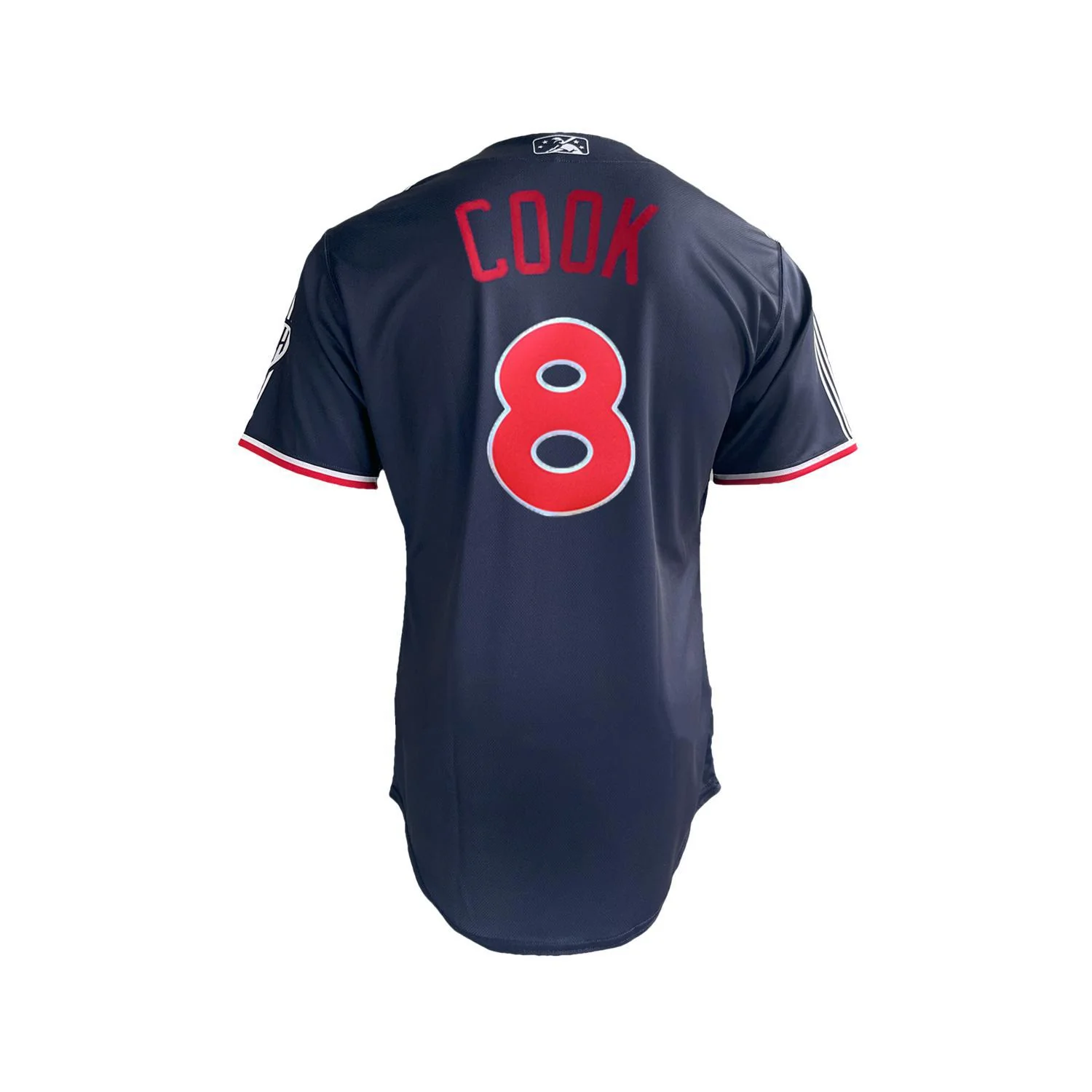 Nashville Sounds EvoShield Youth Navy Authentic Jersey - Image 3