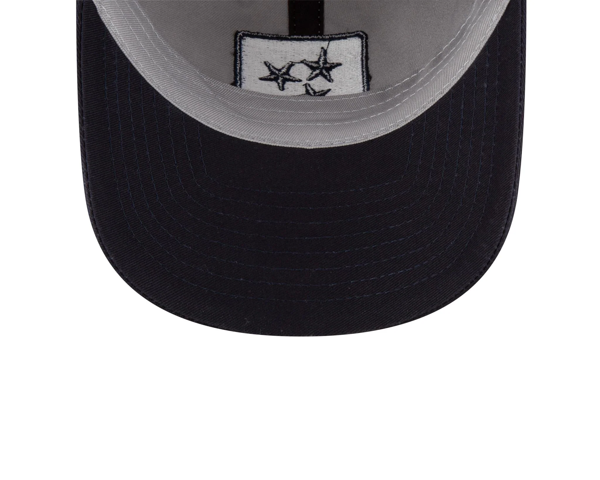 Nashville Sounds New Era Jr Grey & Navy Casual Classic Plate Logo Hat - Image 7